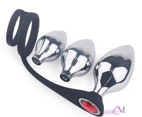 Bensons Set 3 Plug Anal Intercambiable