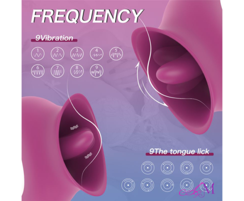 Cleopatra Vibrador Lengua Recargable Multifuncional