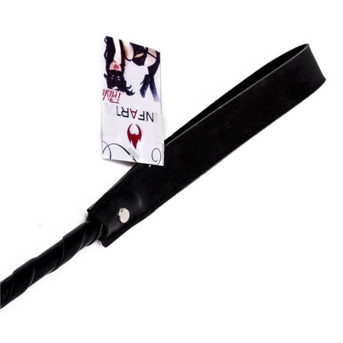 Fusta Grande 60Cm - Eco-Cuero Negro