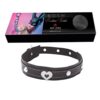 Collar Choker Corazon B/N - Fashion Trends