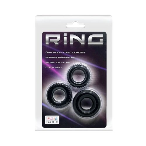Anillos Silicona Set 3 Rings