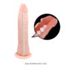 Consolador Vertebrado Con Sopapa 20Cm X 3,7Cm