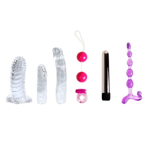 Kit Vibrador Consolador Kegel Funda