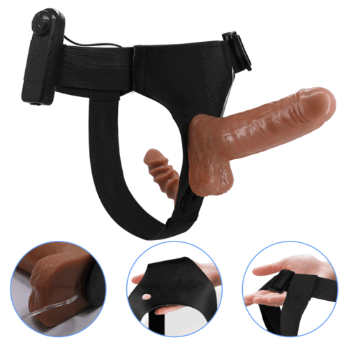 Arnes Vibrador Doble 13Cm X 4Cm