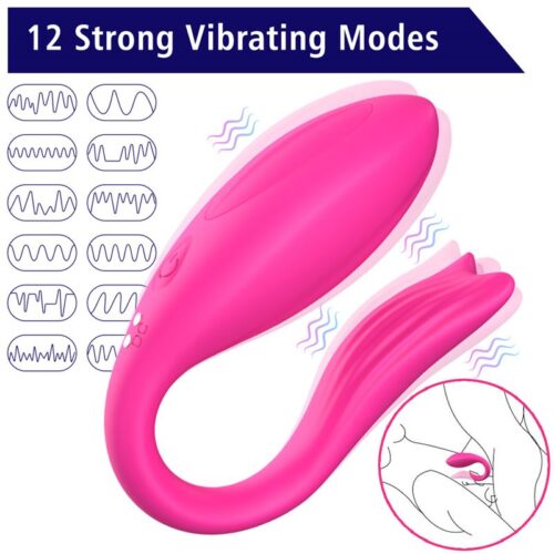 Couple Vibrator - App Rose Fusion