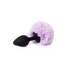 Plug Anal Silicona Cola Conejo Pompón Medium