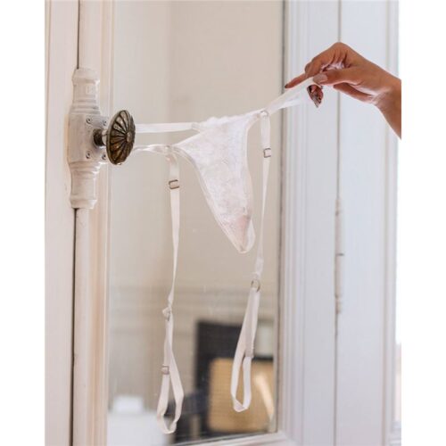 Less De Puntilla Con Arnes Blanco