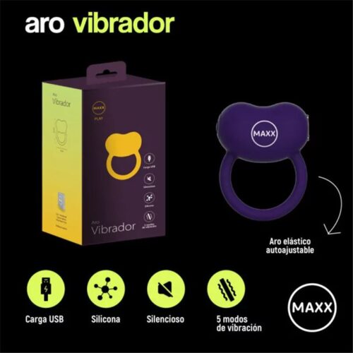Maxx Play Aro Vibrador