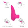Vibrador Finger Dedo - 7Cm X 4Cm - Silicona