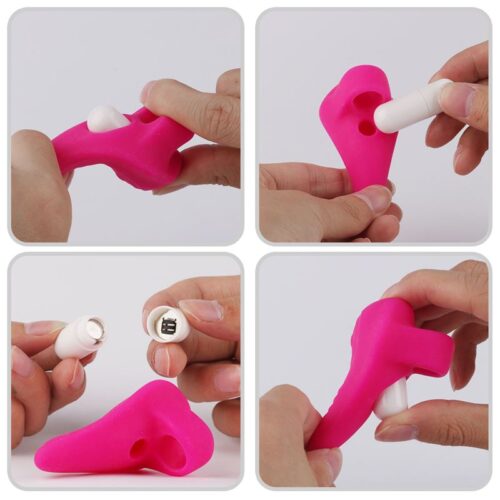 Vibrador Finger Dedo - 7Cm X 4Cm - Silicona